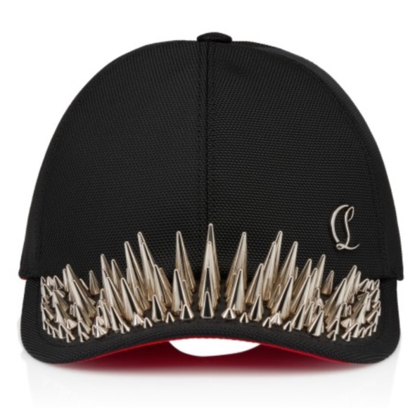 Christian Louboutin CL NWT Large Mooncrest CL Estepic Baseball cap - Picture 1 of 3
